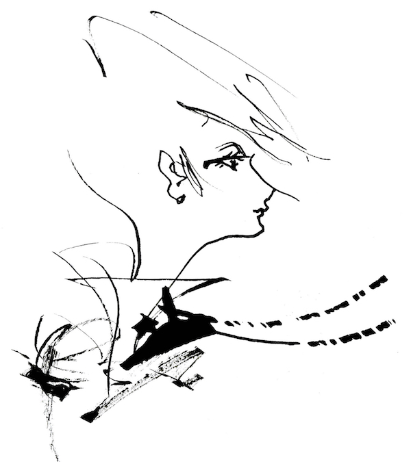 LOOSE CANNON （ルーズキャノン）ファッションイラストレーション Tシャツ Ver,1 