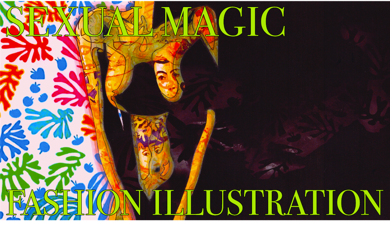 FASHION ILLUSTRATION “ SEXUAL MAGIC ” MOVIE Cap,３