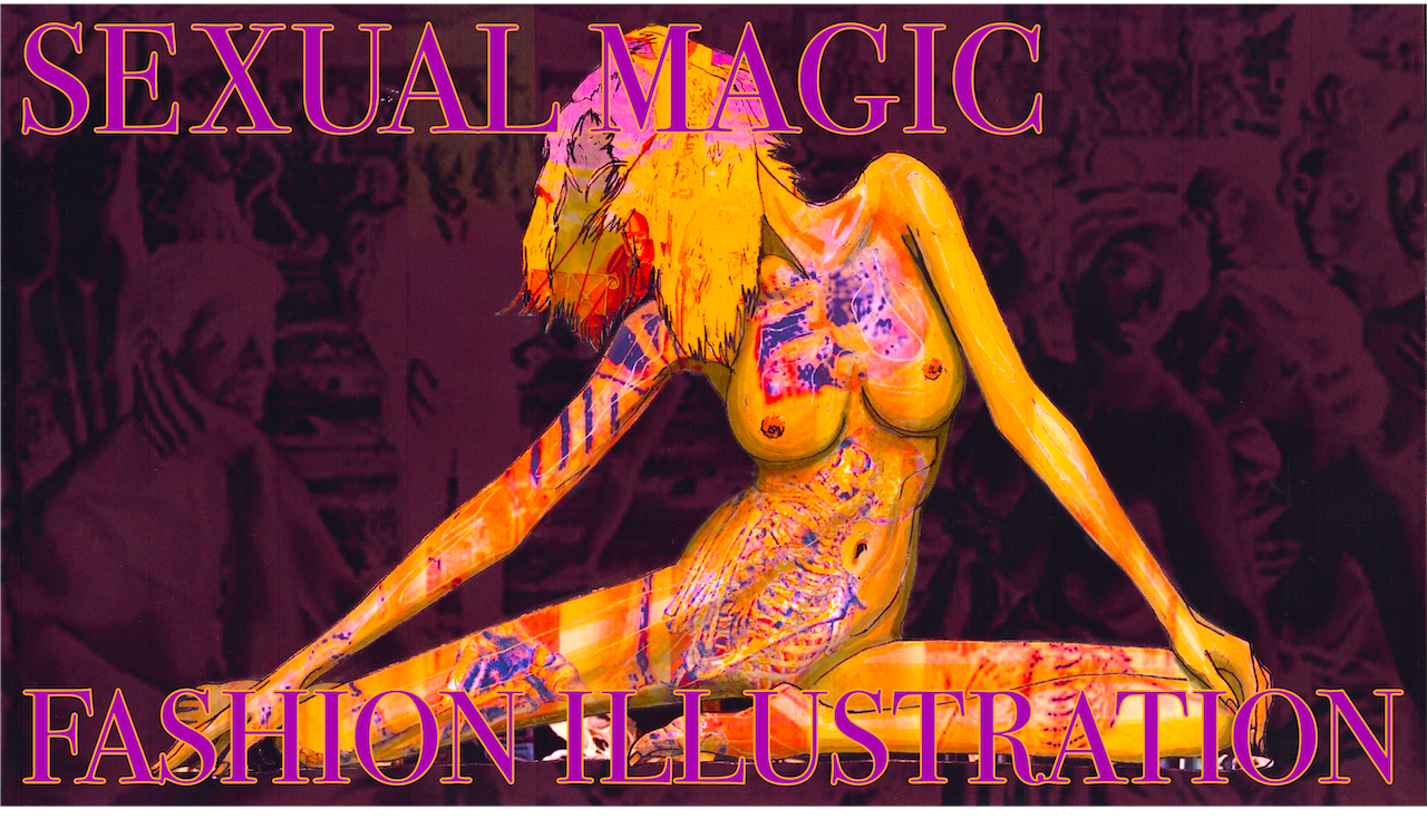 FASHION ILLUSTRATION “ SEXUAL MAGIC ” MOVIE Cap,７