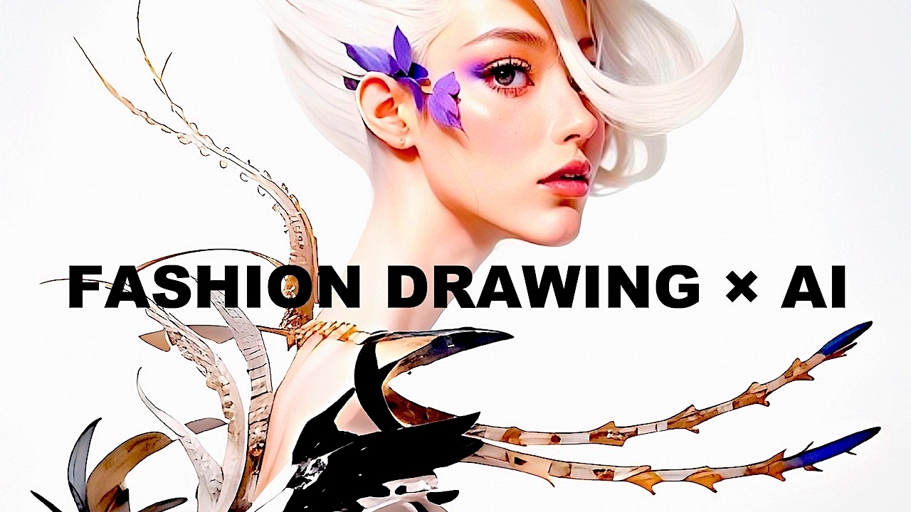 FASHION DRAWING × AI / ファッションドローイング ✖️AI