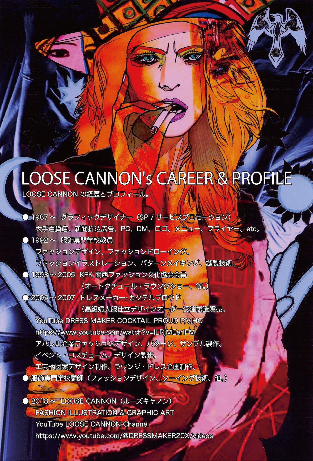 １４、⬛️ LOOSE CANNON の経歴とプロフィール。