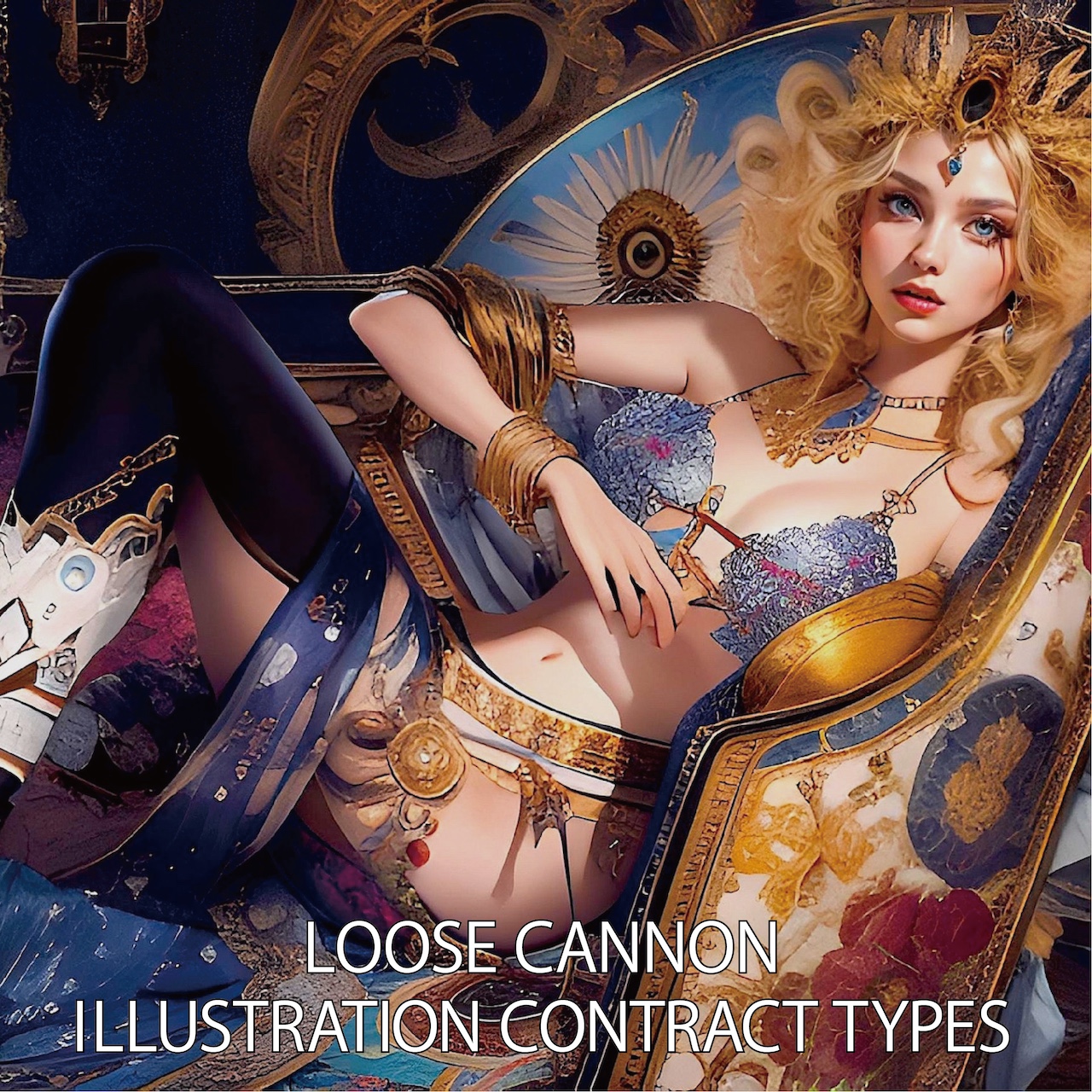 １２、🔲 LOOSE CANNON のイラスト契約形態