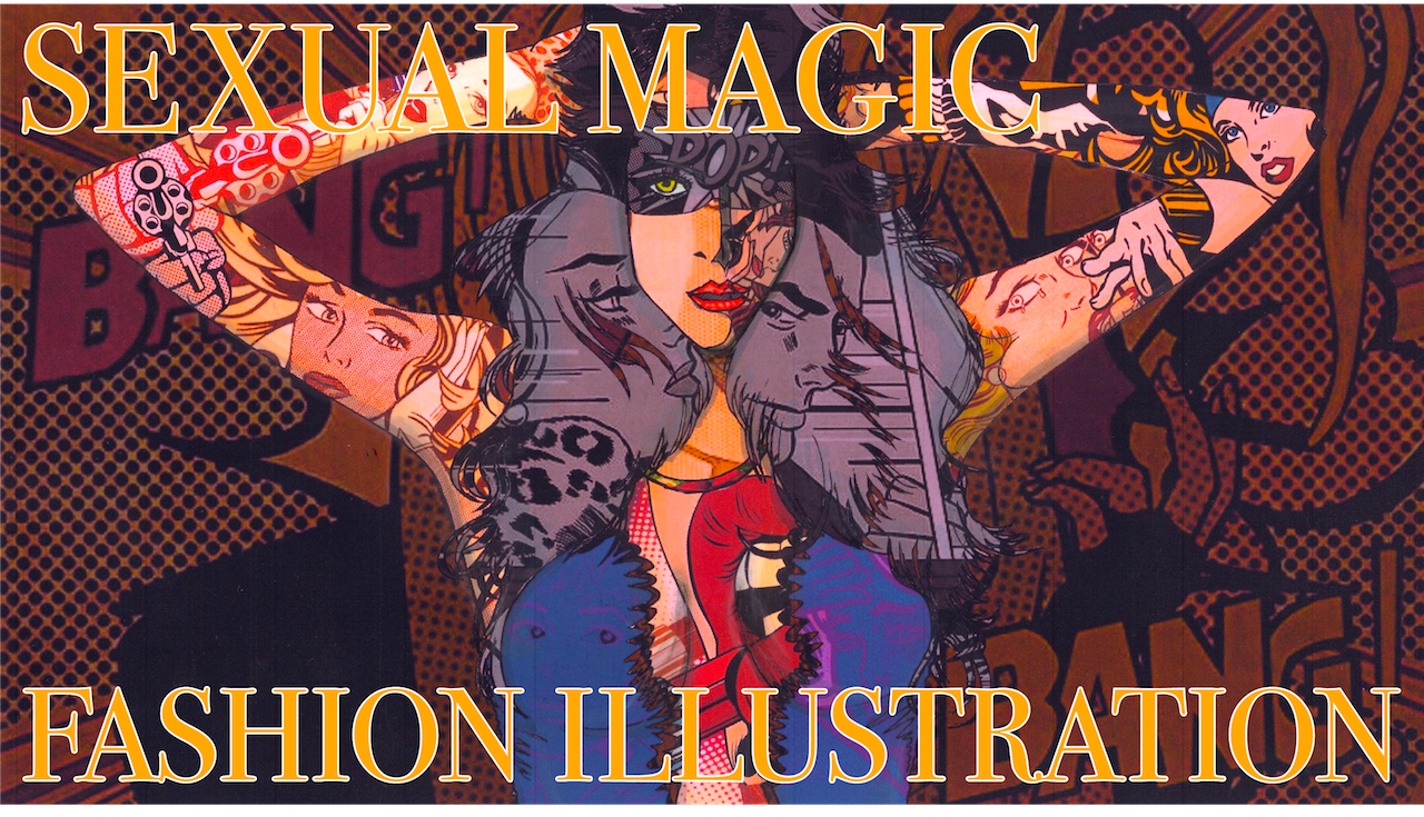 FASHION ILLUSTRATION “ SEXUAL MAGIC ” MOVIE Cap,９