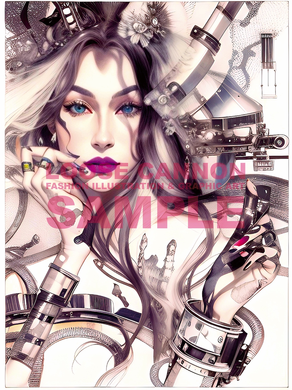 ファッションドローイング ✖️AI（法人様商用可）FD-4-3/10