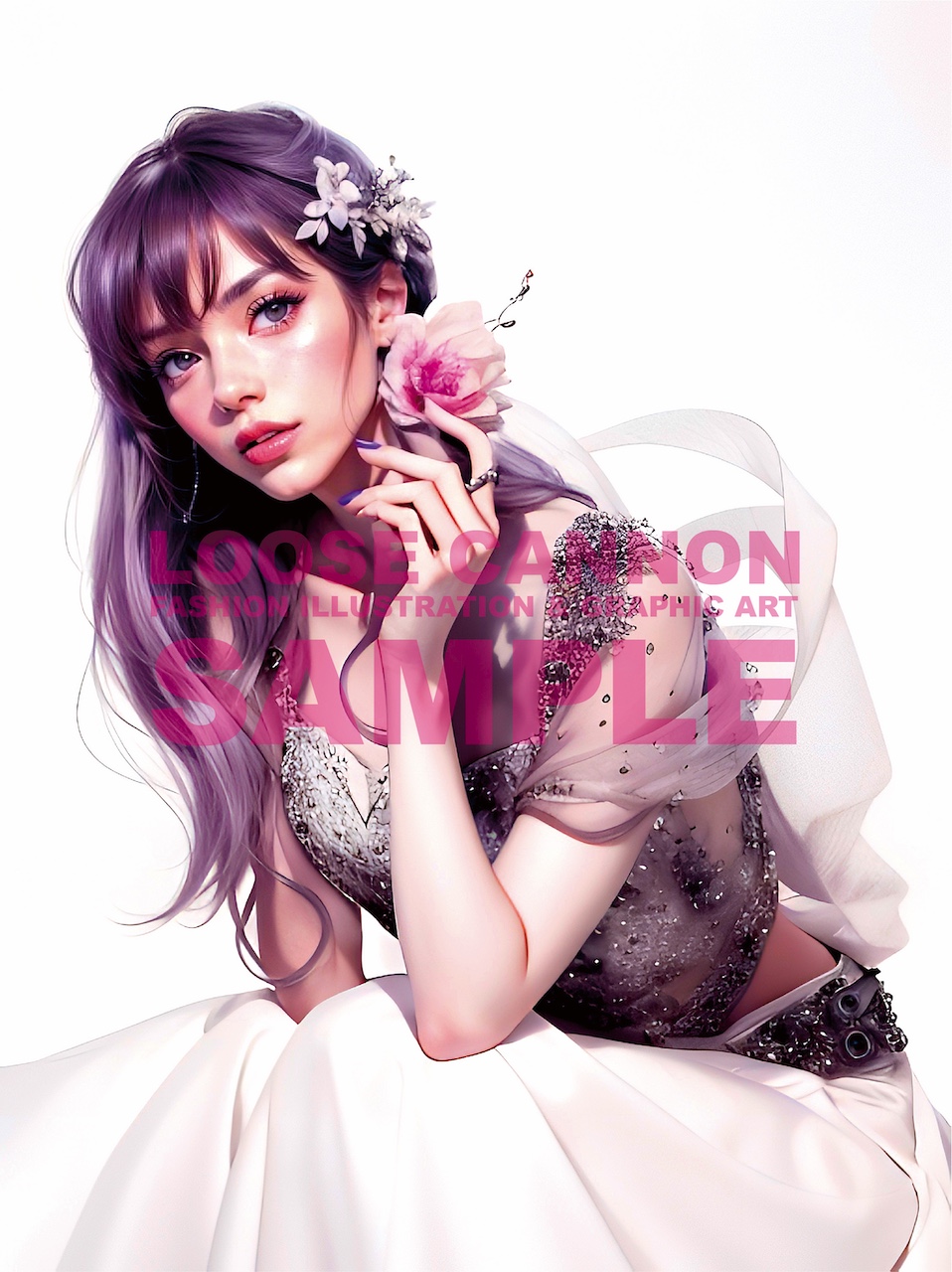 ファッションドローイング ✖️AI（法人様商用可）FD-14-1/10
