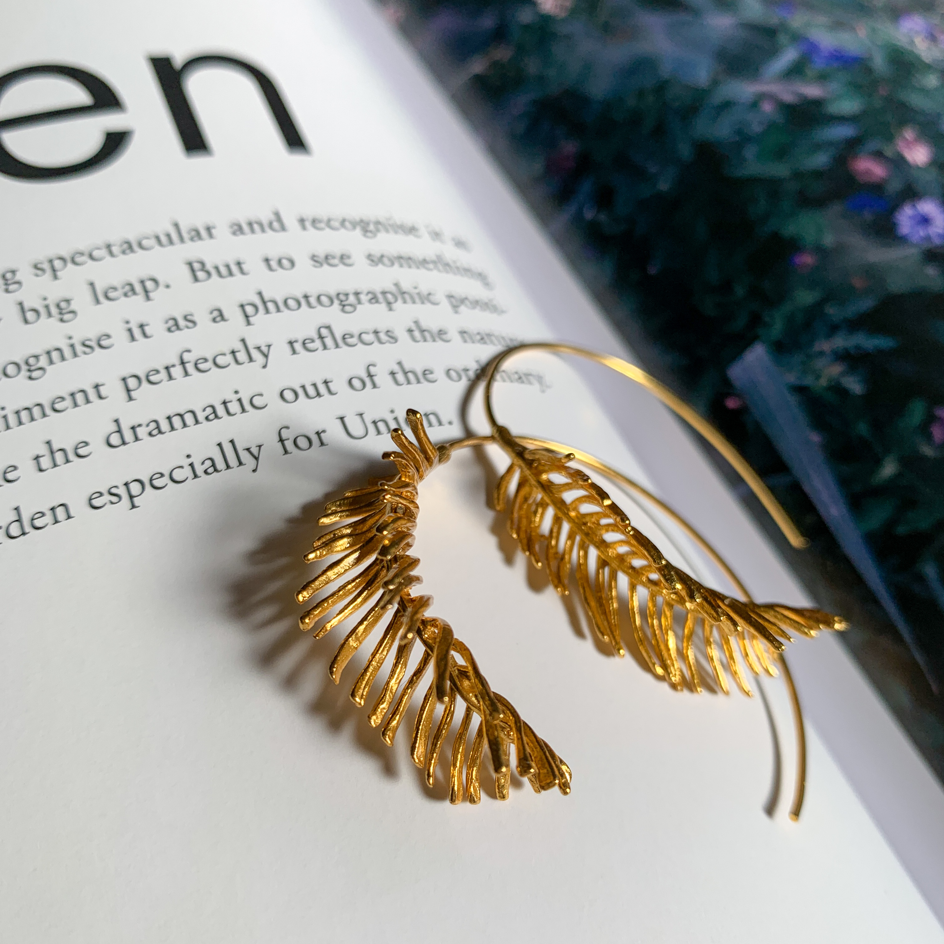 leaf hoop♡