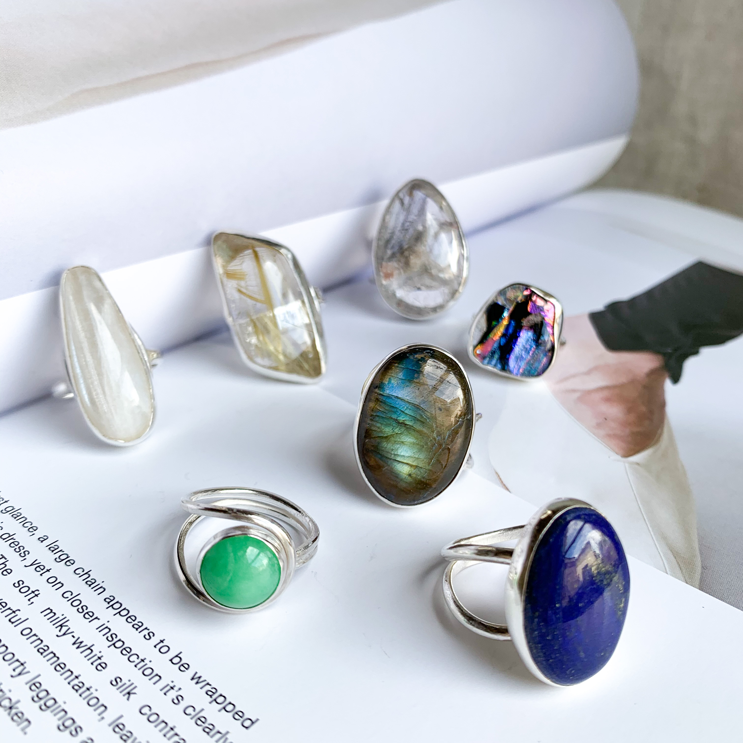 silver ring♡