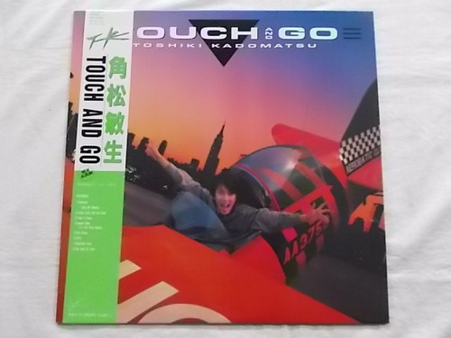 中古レコード 国内盤 角松敏生 TOUCH AND GO 帯 歌詞付