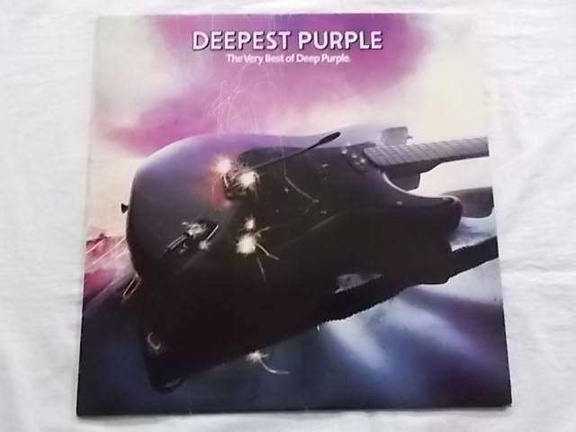 中古レコード 国内盤 LP ディープパープル ディーペストパープル ベスト盤 歌詞 解説付