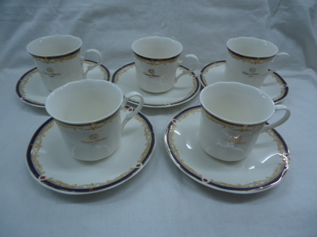 GIOVANNI VALENTINO コーヒーカップ&ソーサー5客セット 