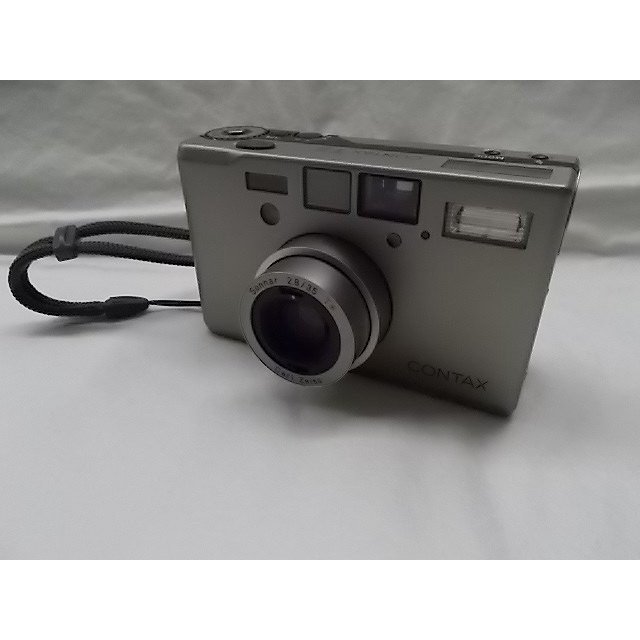 コンタックス T3 DATE BACK 35mm コンパクトフィルムカメラ チタンシルバー 
