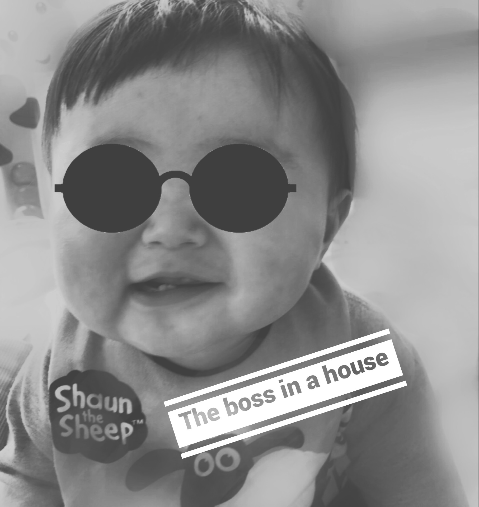 The boss in a house♡