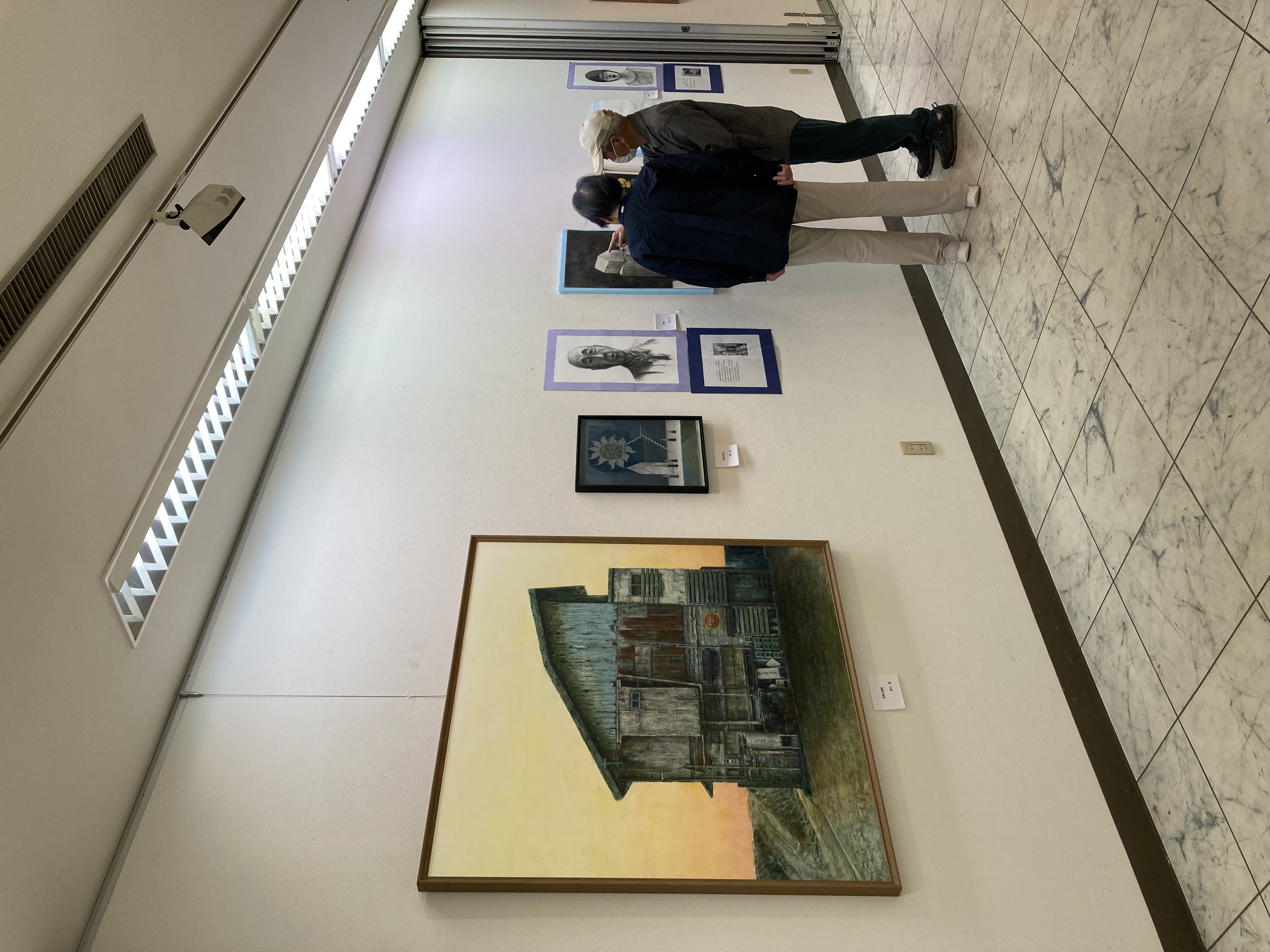 「初歩から学ぶ絵画教室」作品展