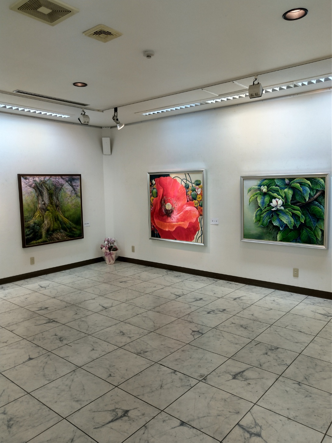 田中ひろ子作品展　～花へのおもい～
