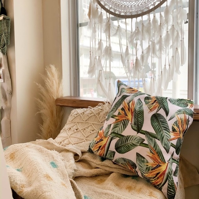 心地の良い空間を作る🌱クッションカバー