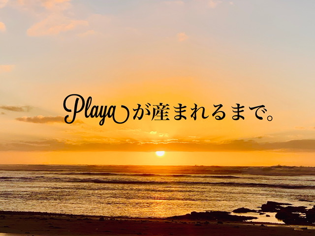 Playaについて。