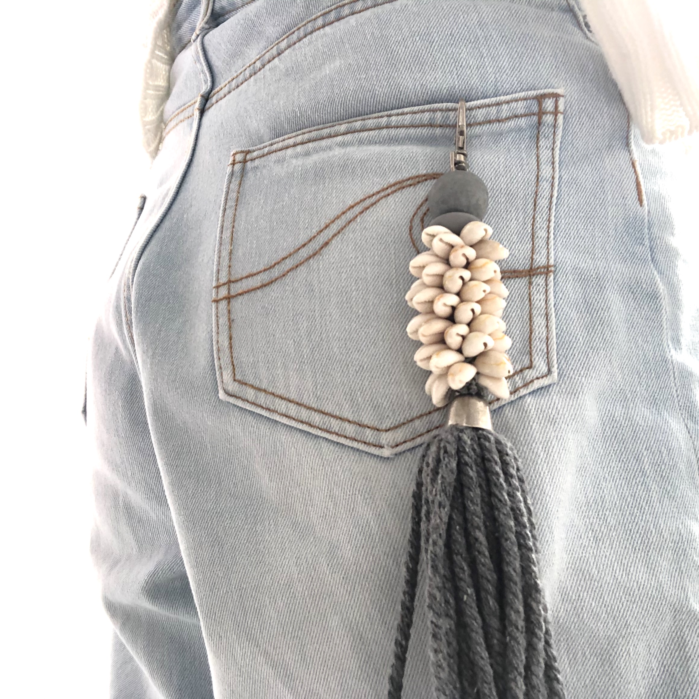 Tassel with Shells Key Holder🐚