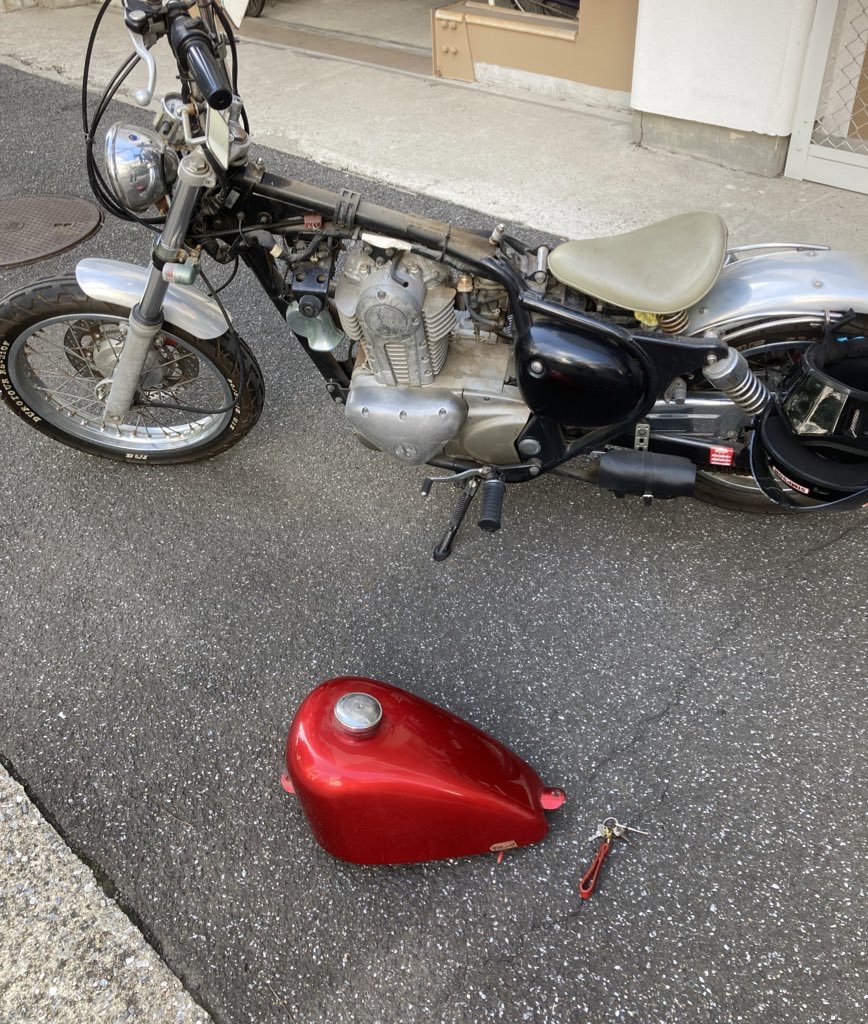 バイク故障