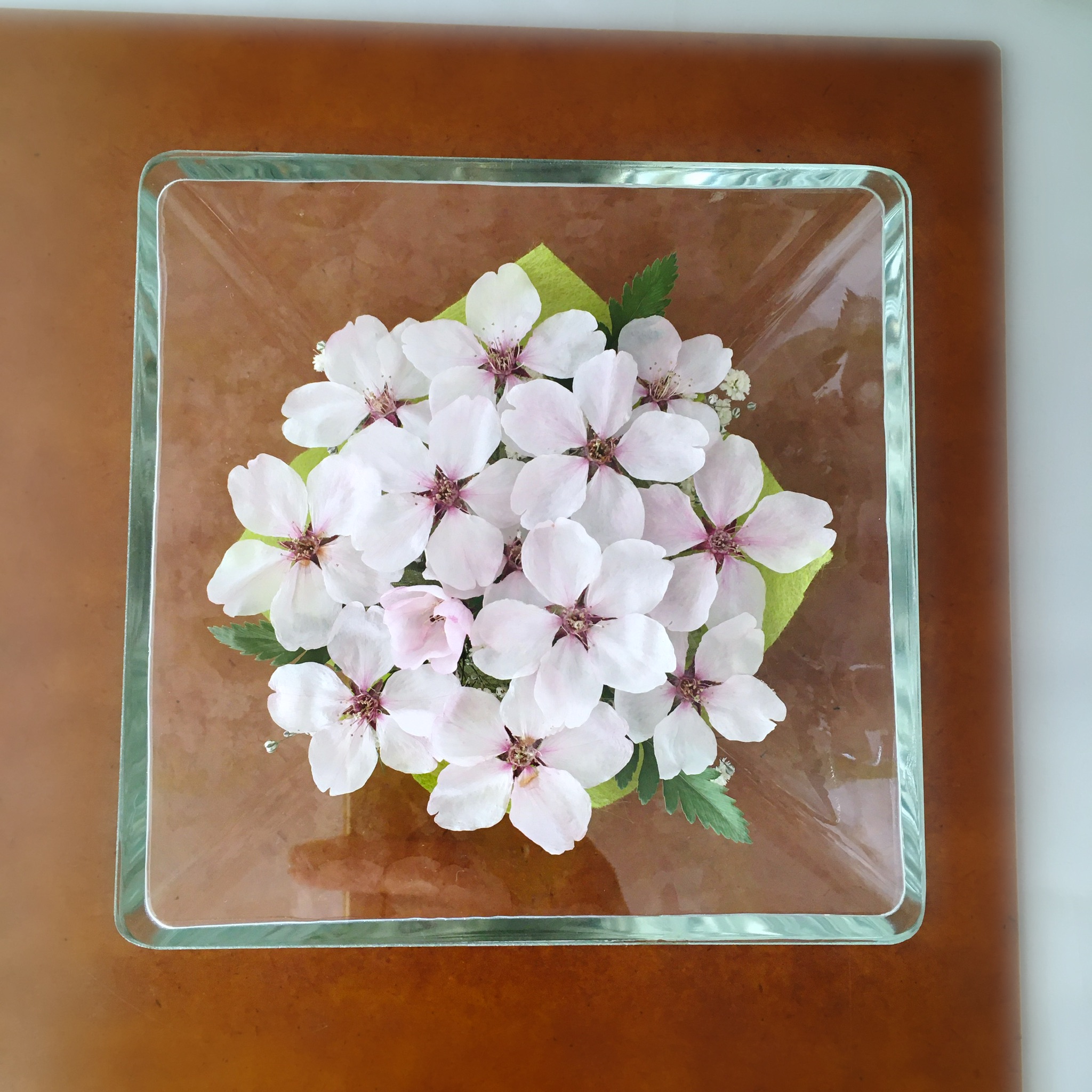 桜のボトルフラワー
