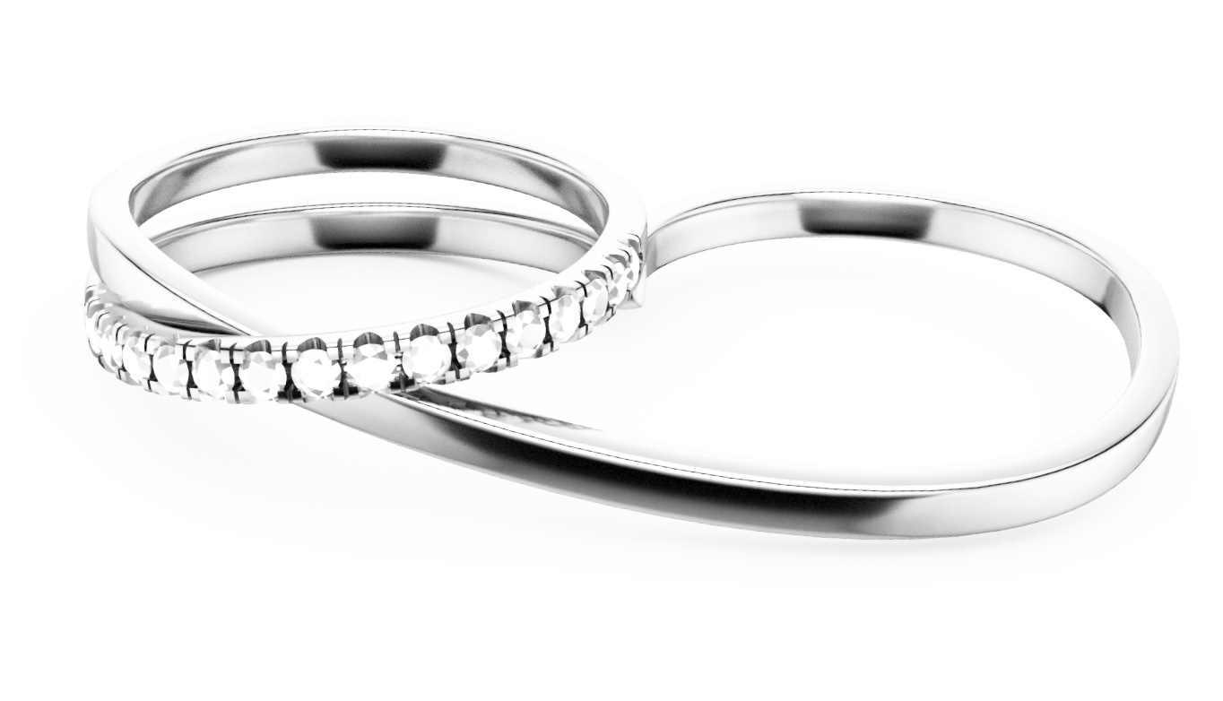ラグジュアリー感たっぷりの twin ring