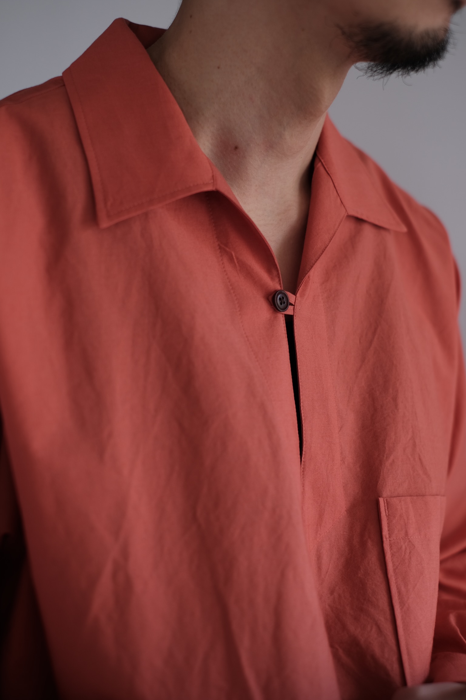 Parachute cloth shirt / ULTERIOR
