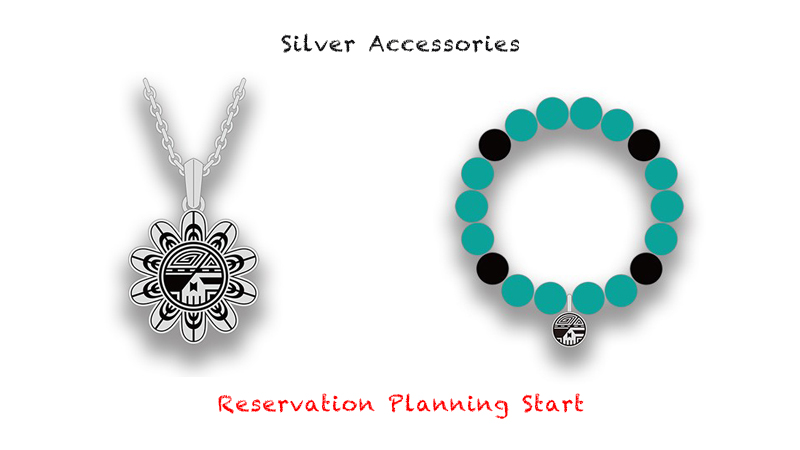 Silver Accessories Reservation Start.