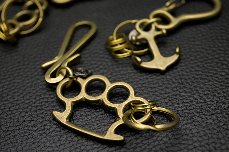 Nice brass key ring.