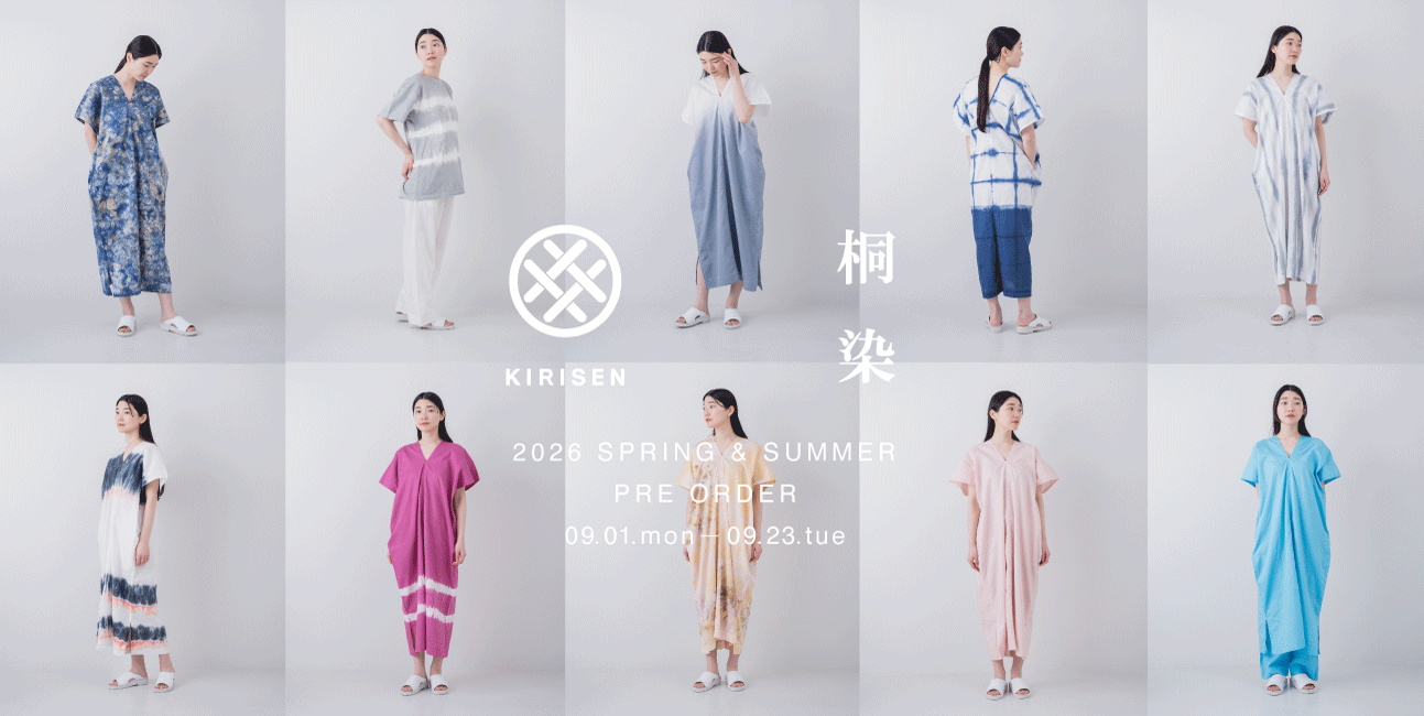 【お知らせ】KIRISEN 2026 SPRING & SUMMER PRE ORDER