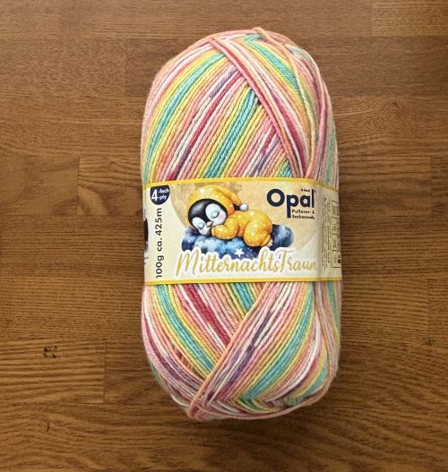 真夜中の夢 ペンギンの夢【オパール毛糸】再入荷