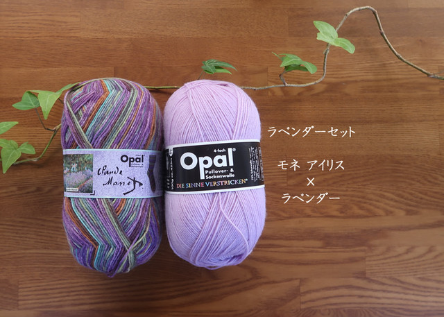 モネのアイリス【オパール毛糸】