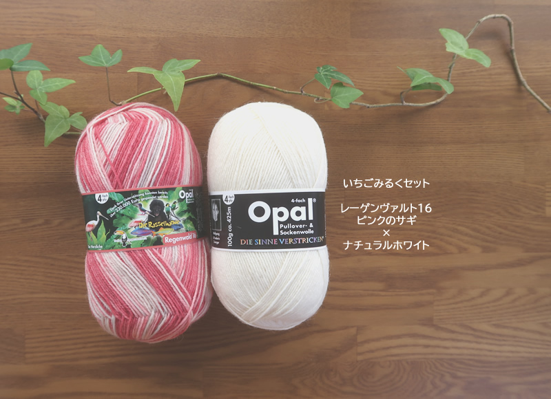 レーゲンヴァルト16【オパール毛糸】入荷しました