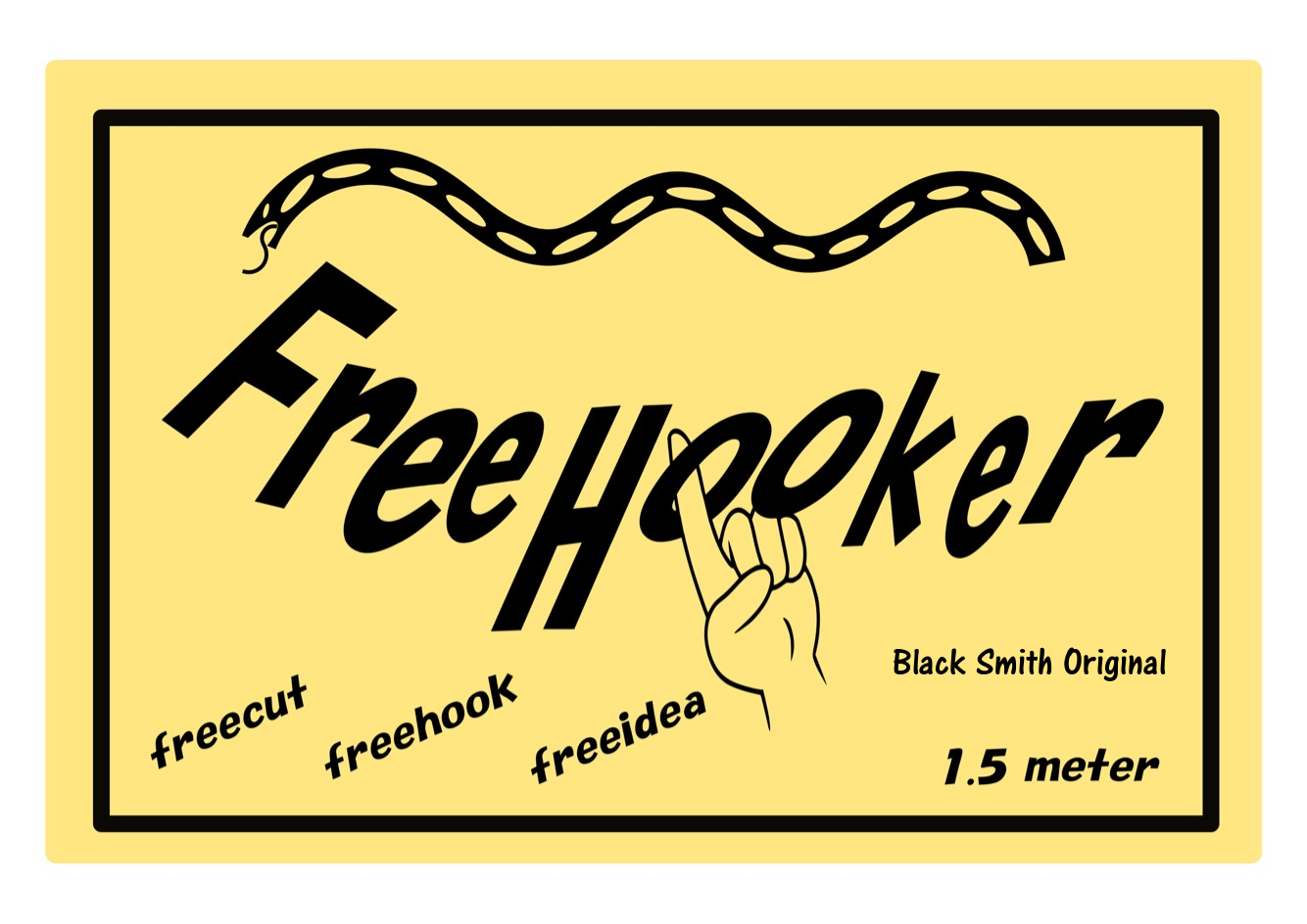 Free Hooker Black Smith Original フリーフッカー先行公開 キャンプ