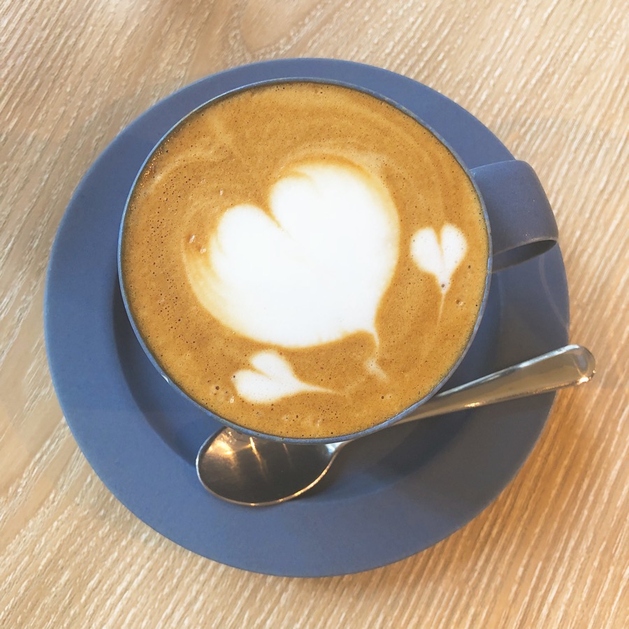 カフェラテが今日も美味しい☕︎