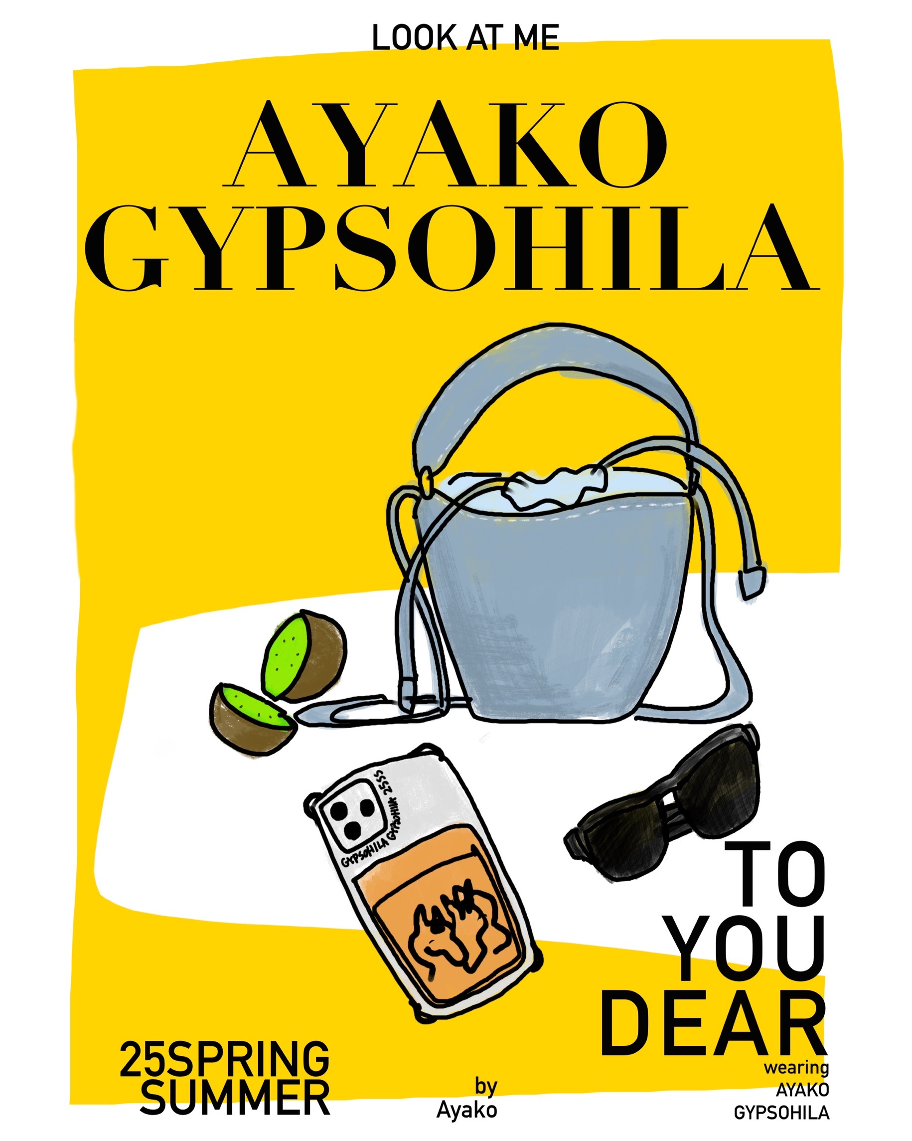 AYAKO・GYPSOHILA 東京展示会 4/3(木)〜4/5(土) 開催のお知らせ