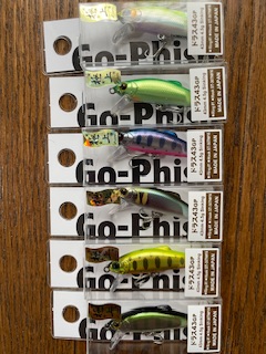ゴーフィッシュ　ドラス43GP 極上カラー入荷です👍