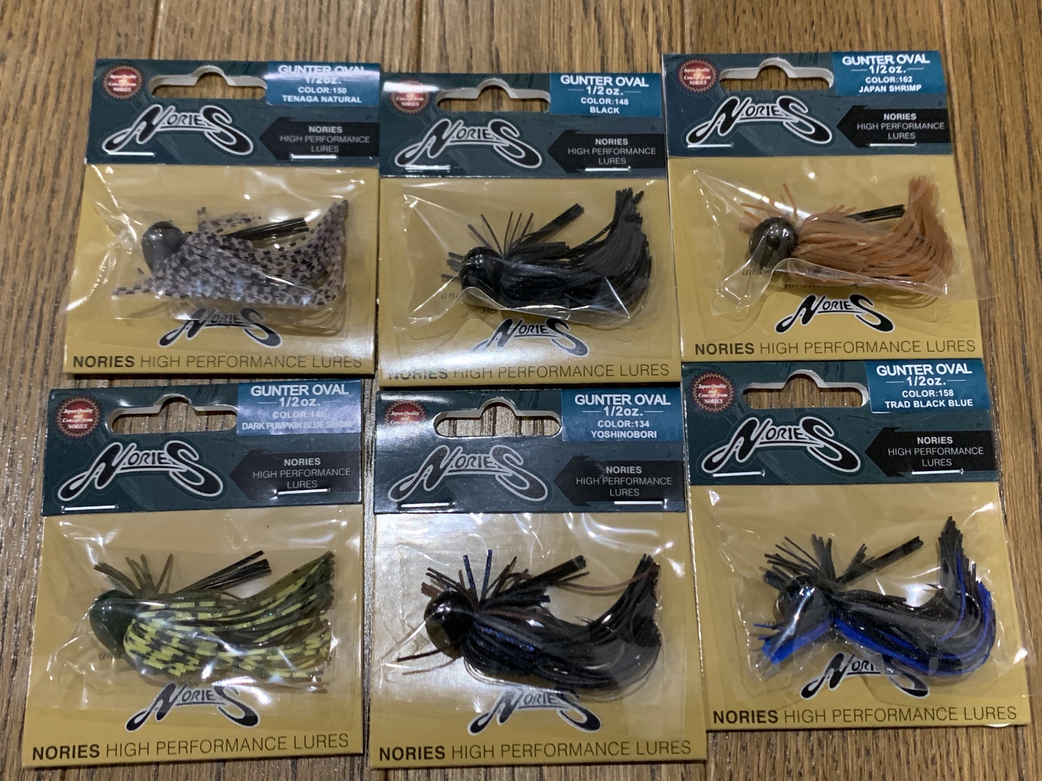 ノリーズ　ガンターオーバル各サイズ入荷