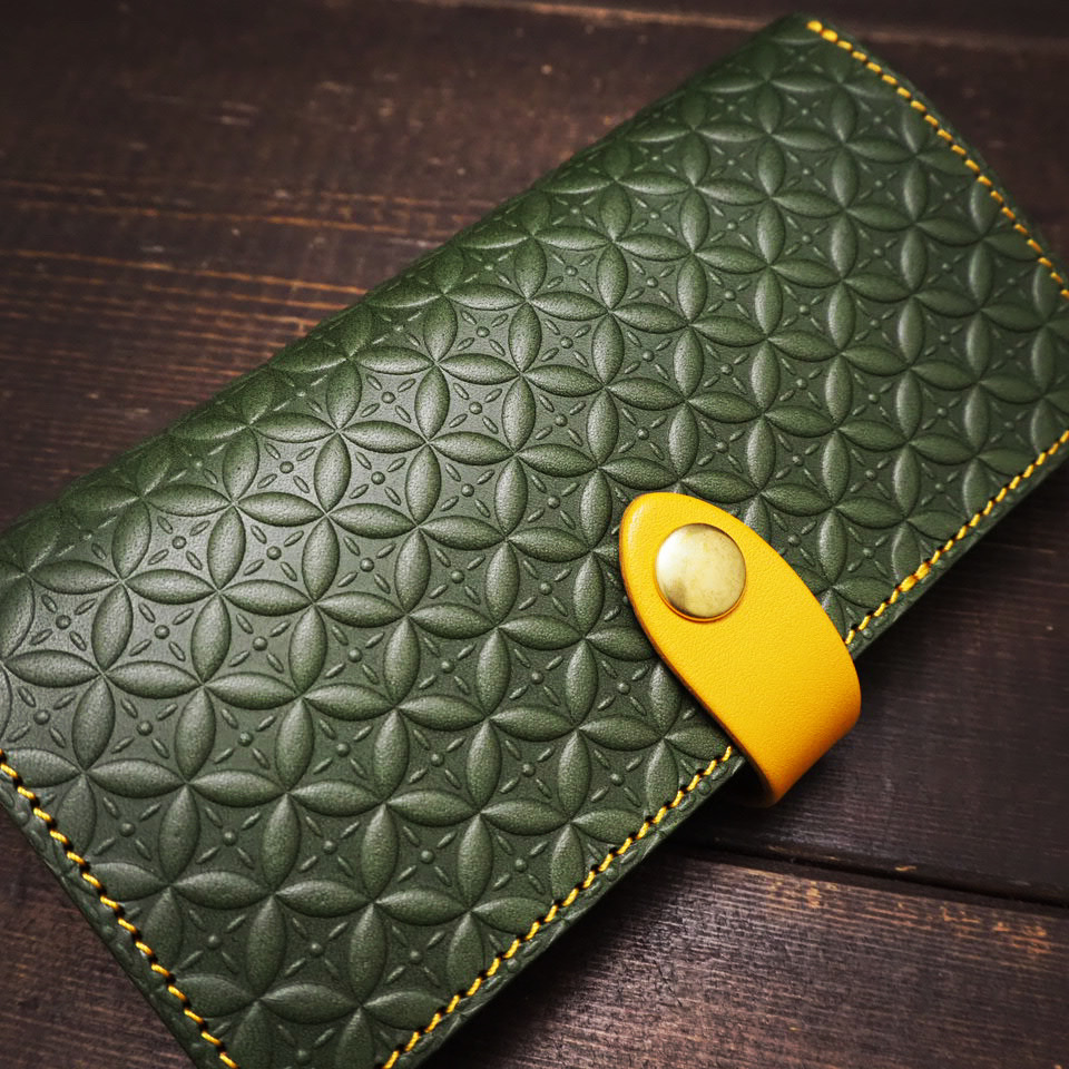 七宝柄スマホケース