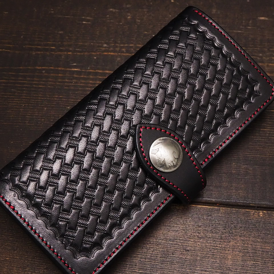 バスケット×コンチョ　スマホケース