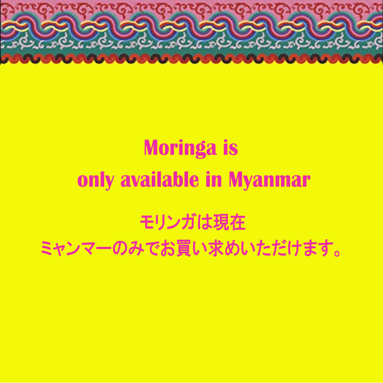 モリンガはミャンマーにてご購入いただけます。