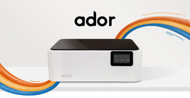 カラー印刷可能なレーザー加工機「FLUX ador」予約受付開始