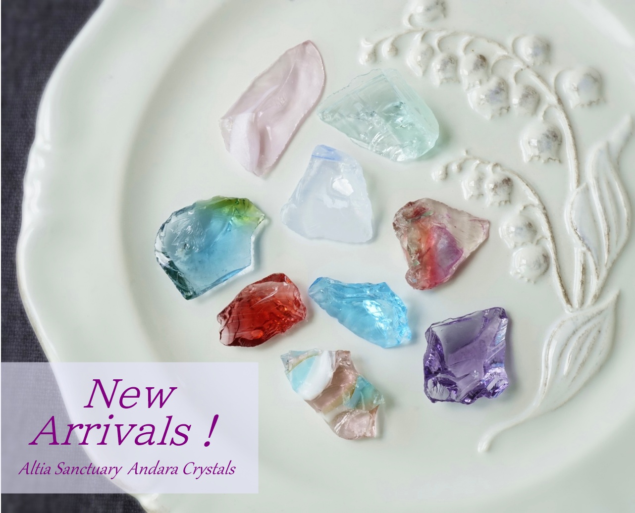 New! 小さめアンダラクリスタル９点入荷しました✨