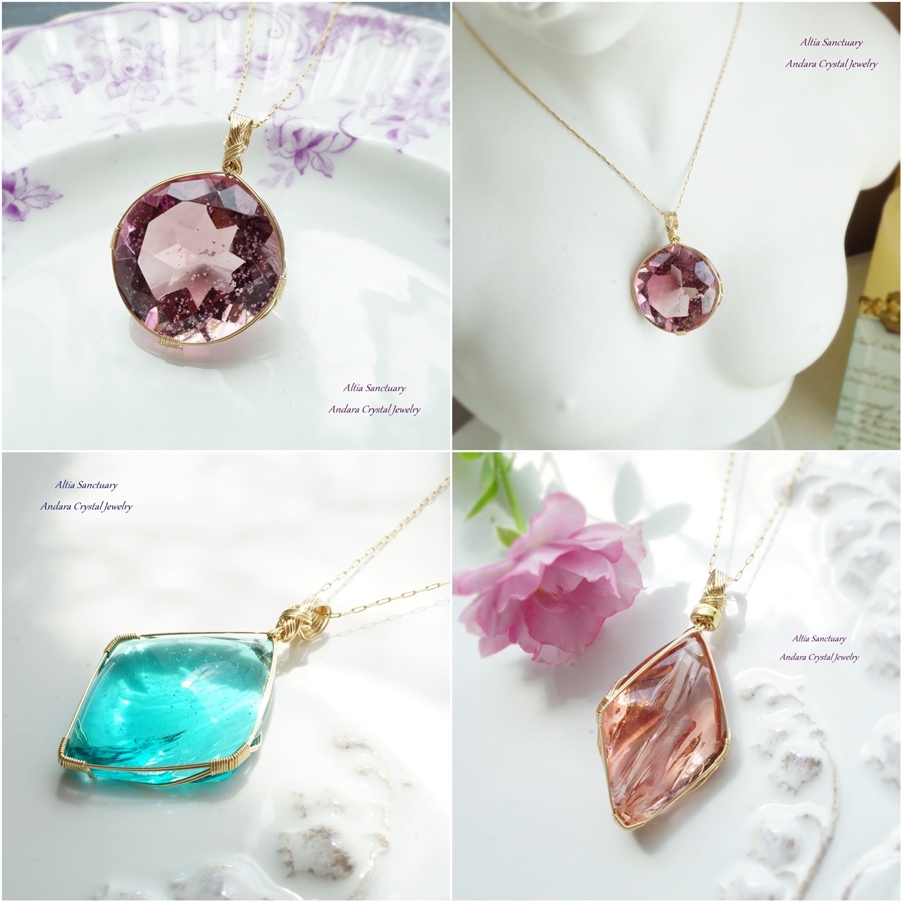New!アンダラクリスタルペンダント３点入荷しました♡