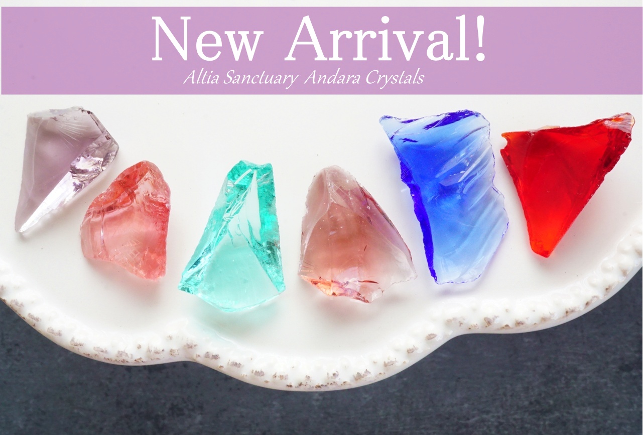 New！ミニサイズのアンダラクリスタル６点入荷しました💕