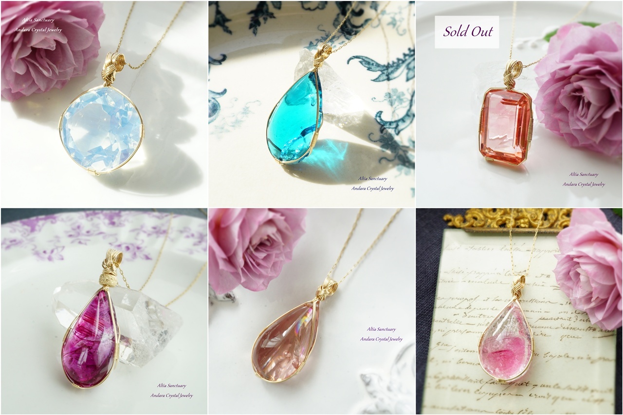新作！アンダラクリスタルペンダント入荷のお知らせ💖