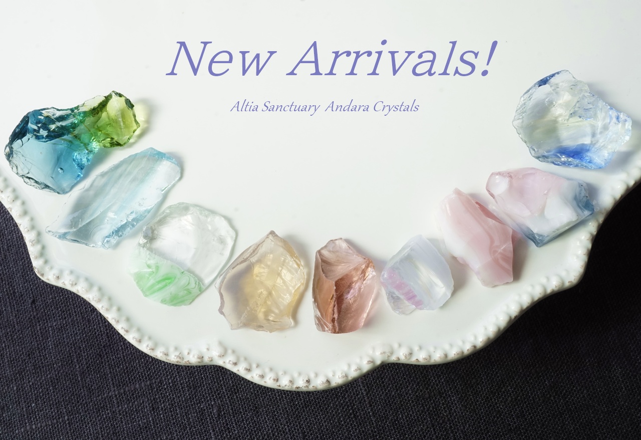 New！小さめピースのアンダラクリスタル９点入荷しました♡