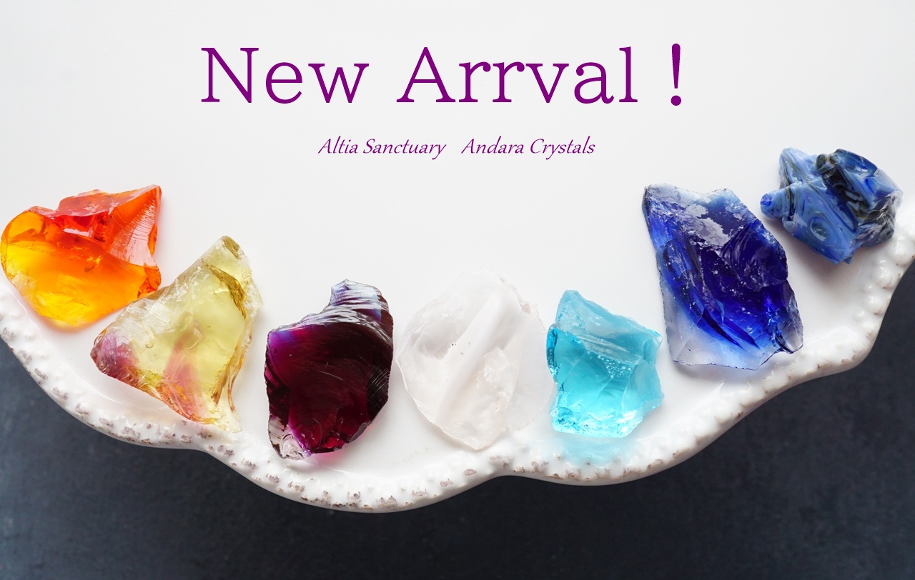 New！ペンダントサイズのアンダラクリスタル入荷のお知らせ