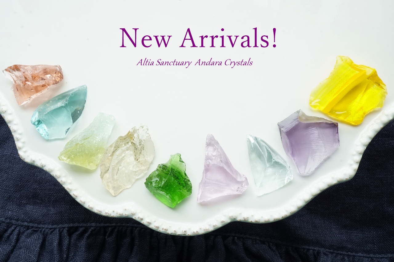 New！小さめピースのアンダラクリスタル９点入荷しました♡