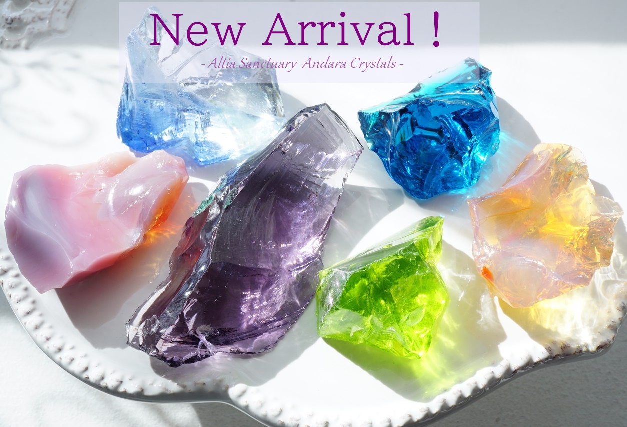 New！アンダラクリスタル６点 入荷のお知らせ♡