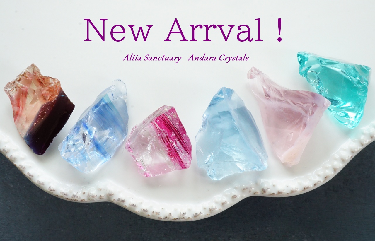 New！小さめピースのアンダラクリスタル６点入荷しました♡