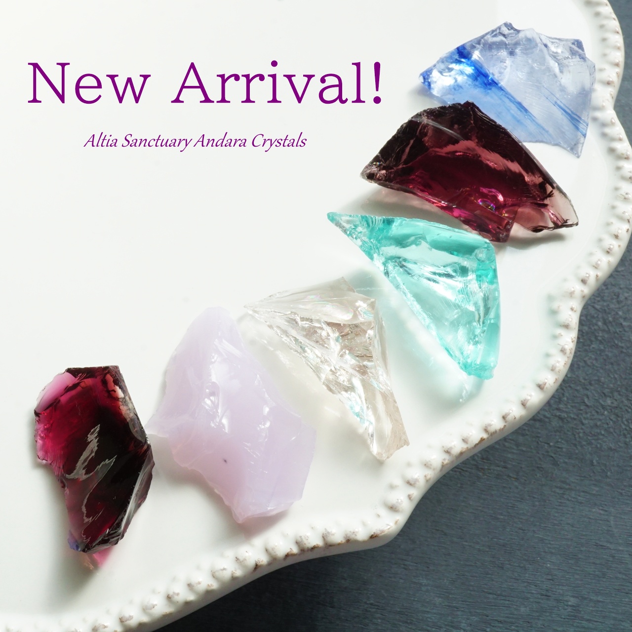 New! 小さめアンダラクリスタル６点入荷しました✨